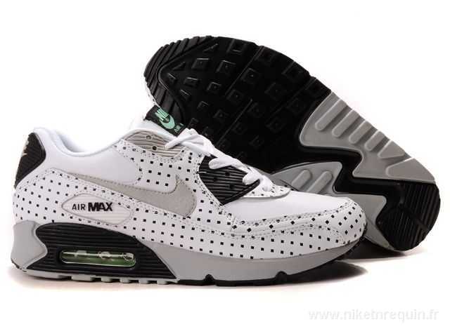 Womens Nike Shoes White And Black Air Max 90